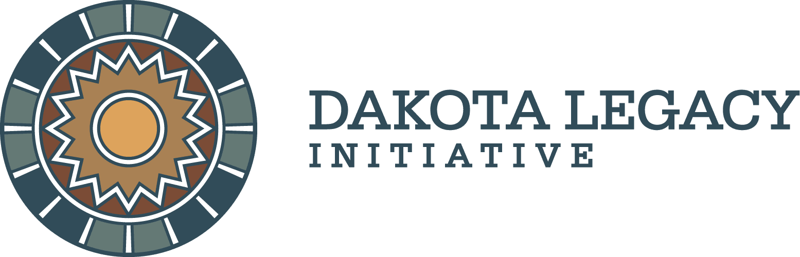 Dakota Legacy Initiative (stacked wordmark with dark text)