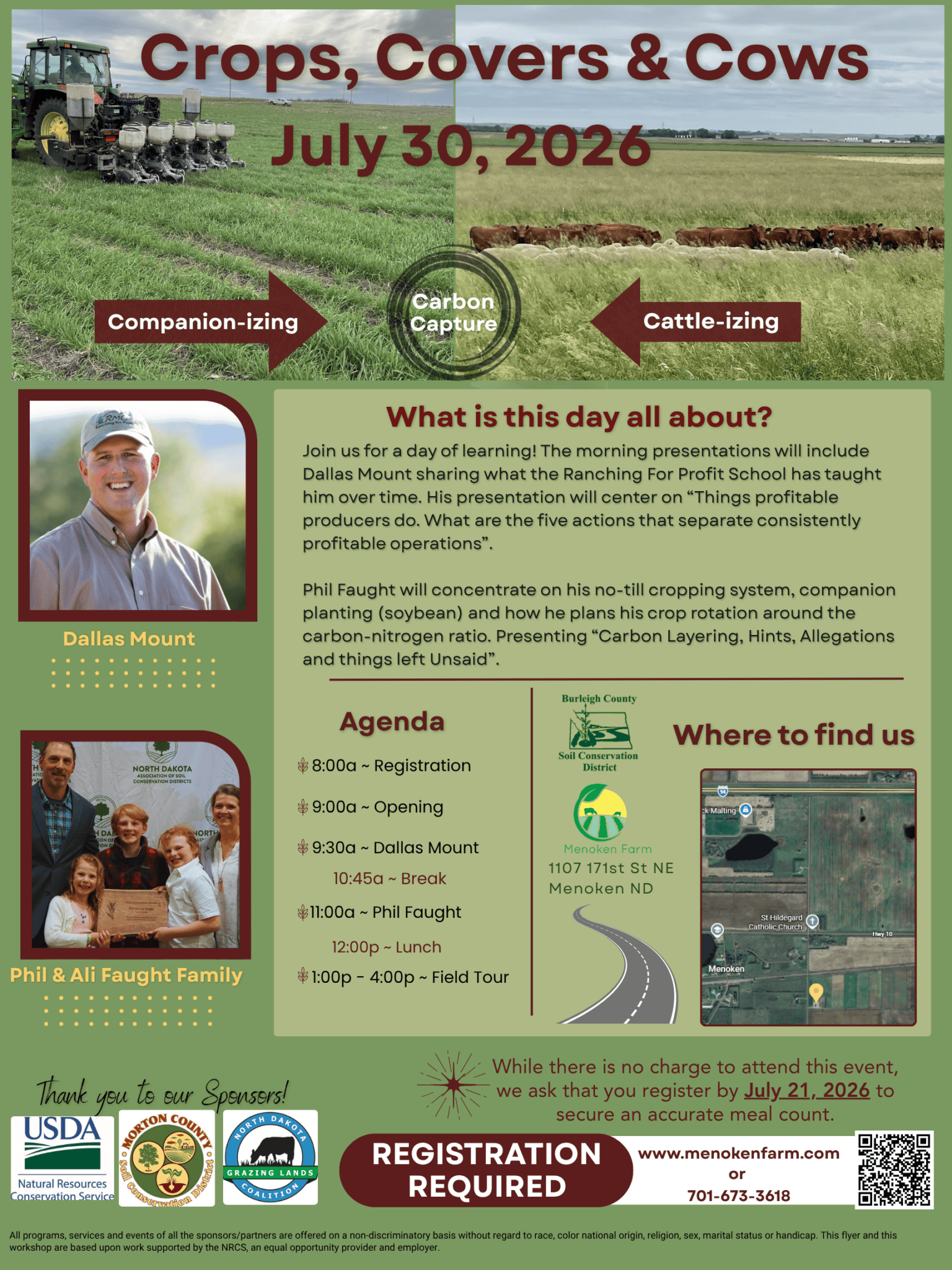 2026 Crops, Covers and cows flyer